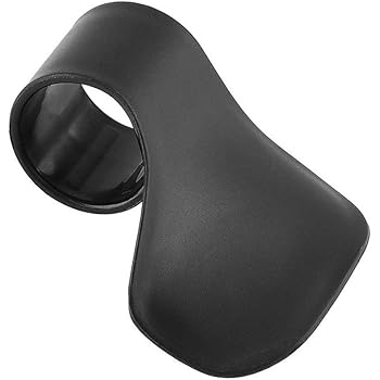 Confortable Anti-slip caoutchouc papillon Boss Moto R/&eacute;gulateur de vitesse Assist Rocker Poign/&eacute;e Universel pour moto noir