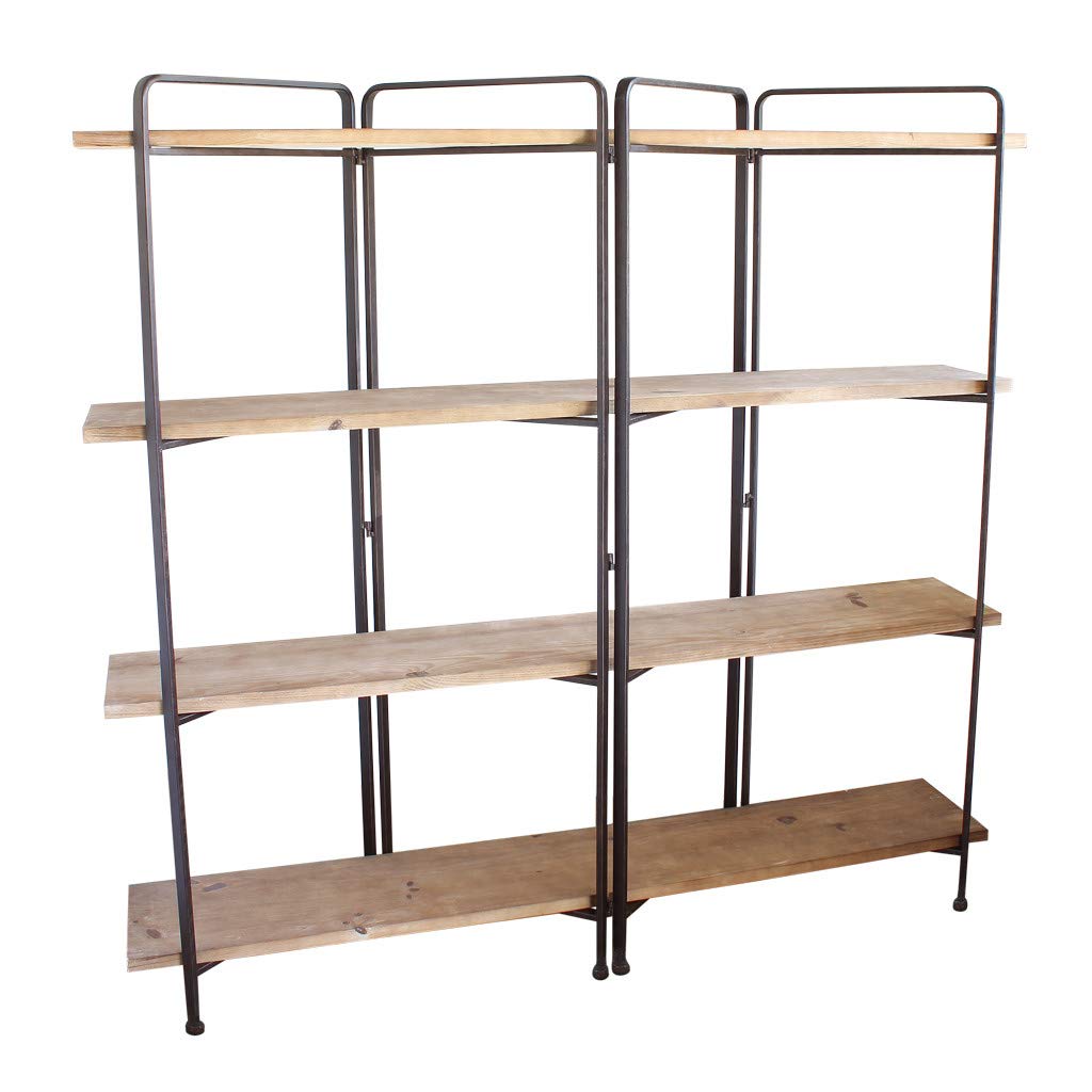 Amazon|SPICE OF LIFE(スパイス) 4段ワイドシェルフ ジョセフアイアン Amazon|SPICE OF LIFE(スパイス) 4段ワイドシェルフ ジョセフアイアン