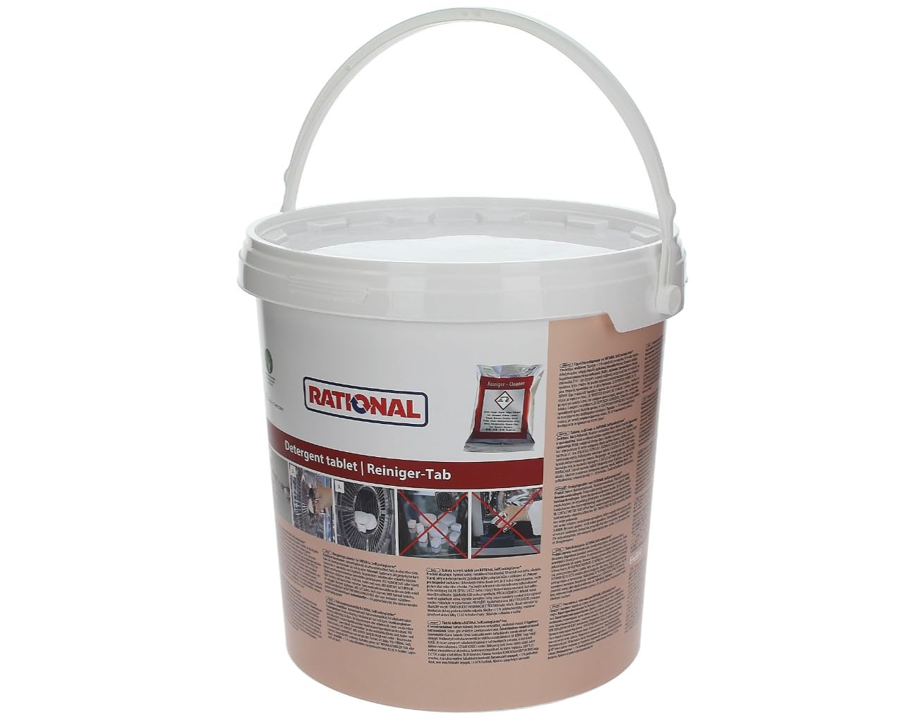 RATIONAL CleanJet 56.00.210 Reinigertabletten 100×60 g – Hochleistungsreiniger für Kombidämpfer geeignet für Rational SelfCooking Center Konvektomaten-Reiniger in Tablettenform