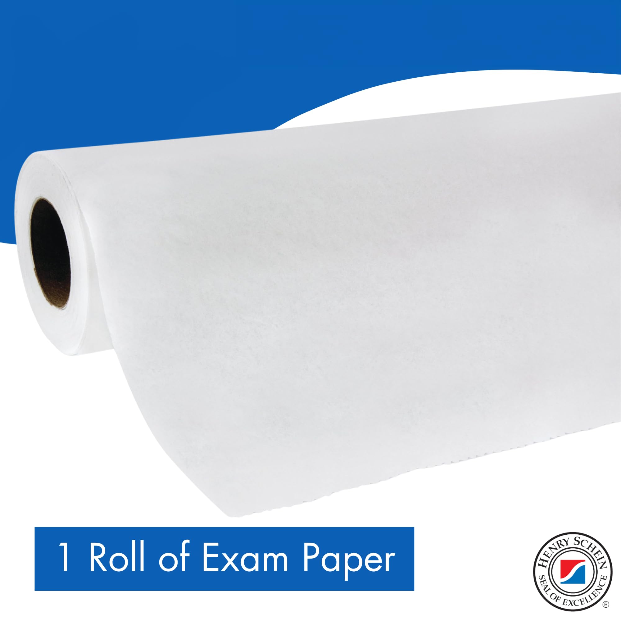 Henry Schein Exam Table & Multi-Use Paper Roll, 21" x 225', White, 1 Roll — Amazon image 2