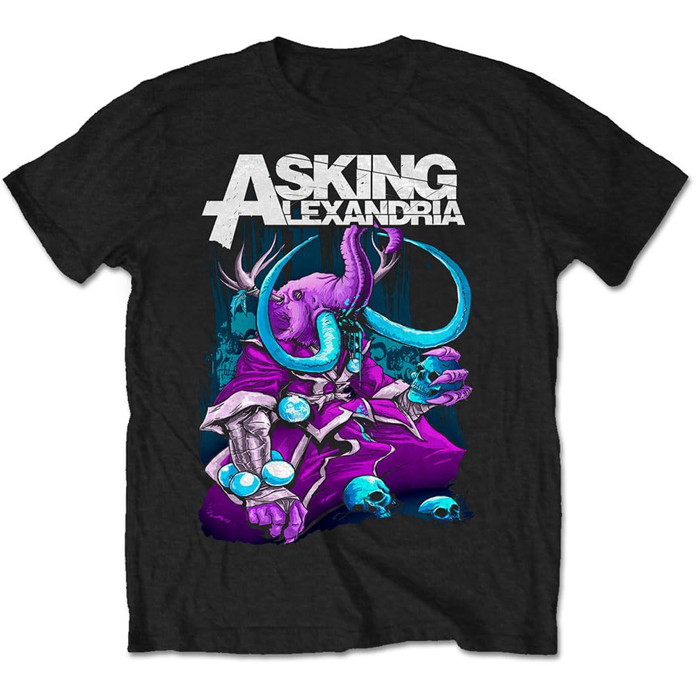 Asking Alexandria Men's Devour T-Shirt, Black, X-Large