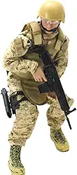 12 Inch Action Figures Military Set, 1/6 Scale Action Figures Set with Weapons and Accessories - NB01