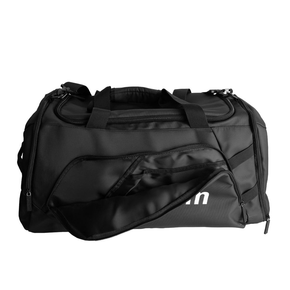 GymBeam Borsa Sportiva Multifunzionale - Borsone da Palestra con Scomparto per Scarpe e Tasche - Borsa Viaggio Fitness 50 Litri - Design Moderno e Resistente, Ideale per Sport e Viaggi