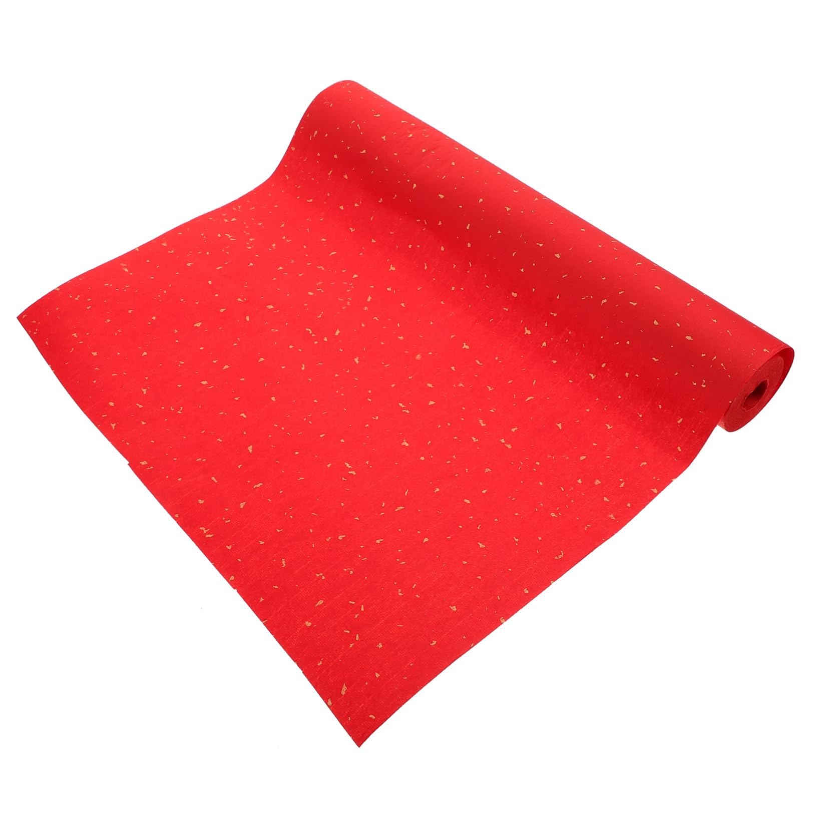 BELLIFFY Rice Paper Roll Vellum Paper Roll Writing Sumi Paper Red Scroll for Chinese Painting Practice