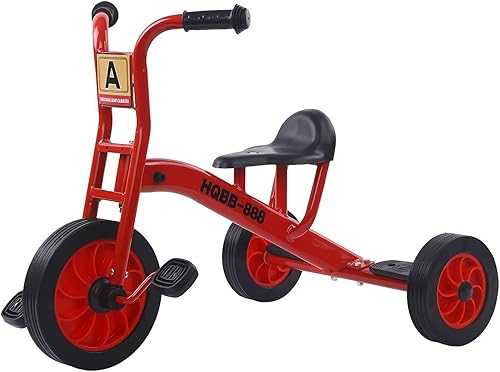 Triciclo para niños pequeños de 3 a 6 años, bicicleta preescolar preescolar, patio de recreo para niños, triciclo en tándem para niños, equipo de