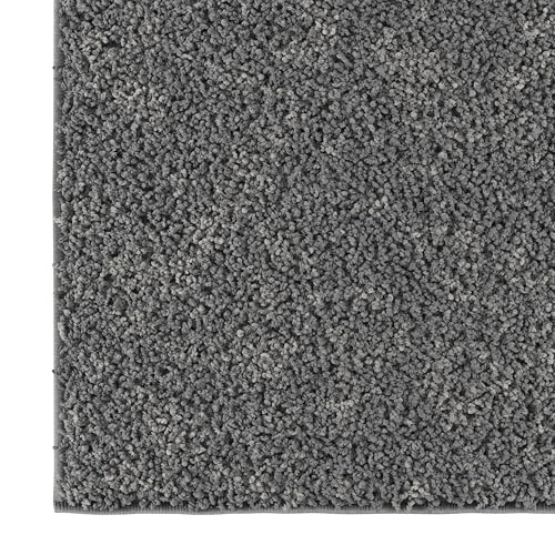 Ottomanson Tapete Pasillo Shag 3' x 8' Gris miniatura 7