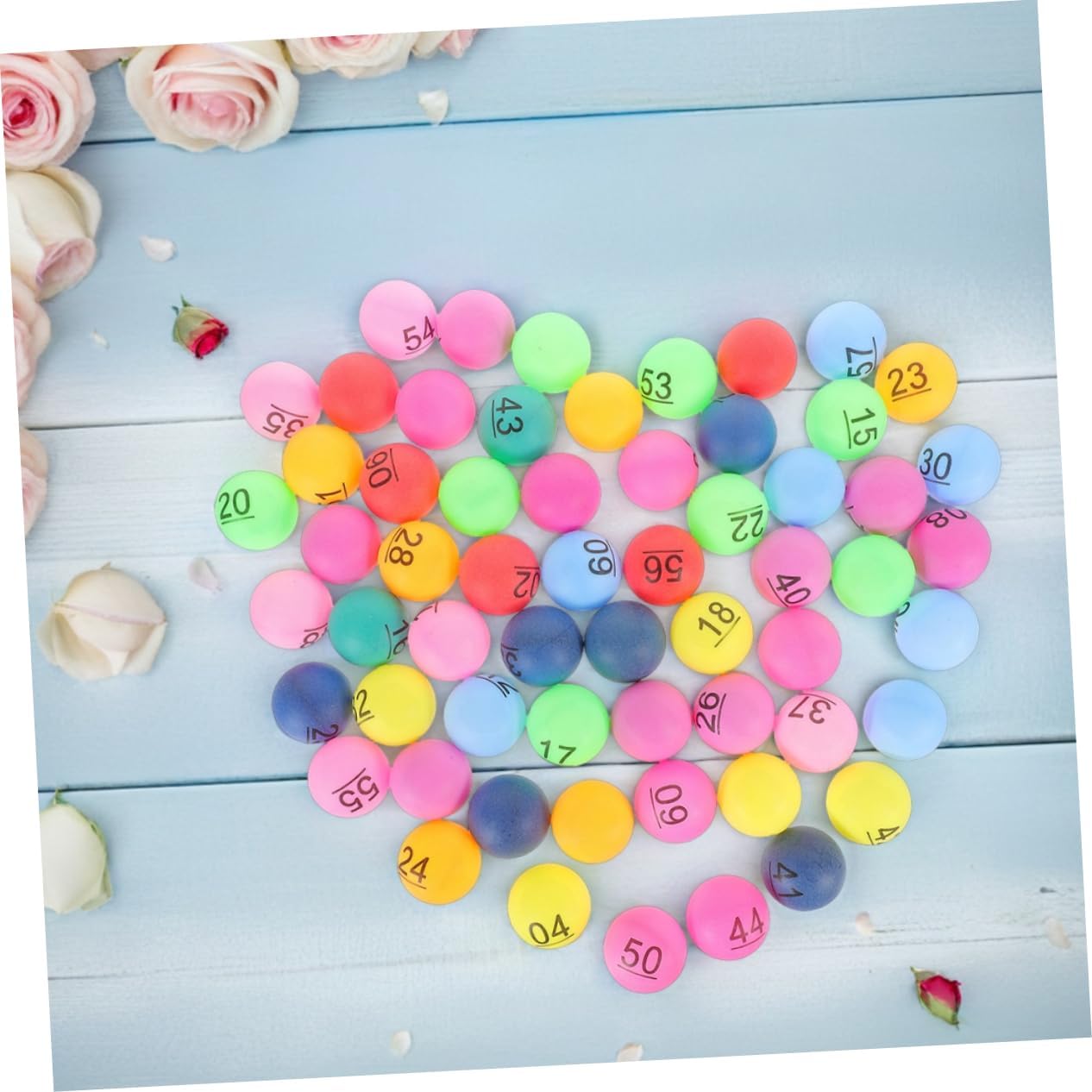90pcs Colorful Numbered Draw for Bingo and Raffle Events for Parties and Group Activities Engaging and