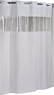 Hookless Vision Vinyle Shower Curtain - White - Buy now