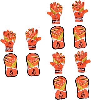 Toddmomy 3 Pçs Crianças Luvas De Goleiro Crianças Luvas Crianças Terno Equipamento De Futebol Luvas De Goleiro Adulto Criança Luva Para Futebol Luvas De Goleiro Juventude Criança Luvas