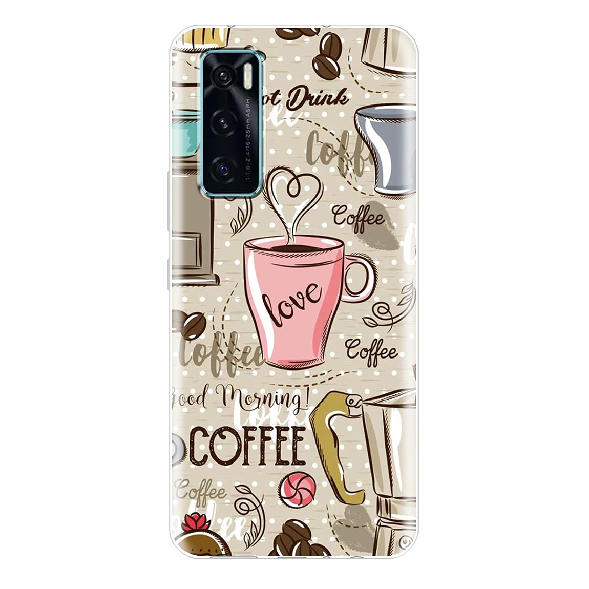 Fashionury Silicone Designer Printed Back Case Cover for Vivo V20 SE -D022 (B095YRG22Y) Amazon Price History, Amazon Price Tracker
