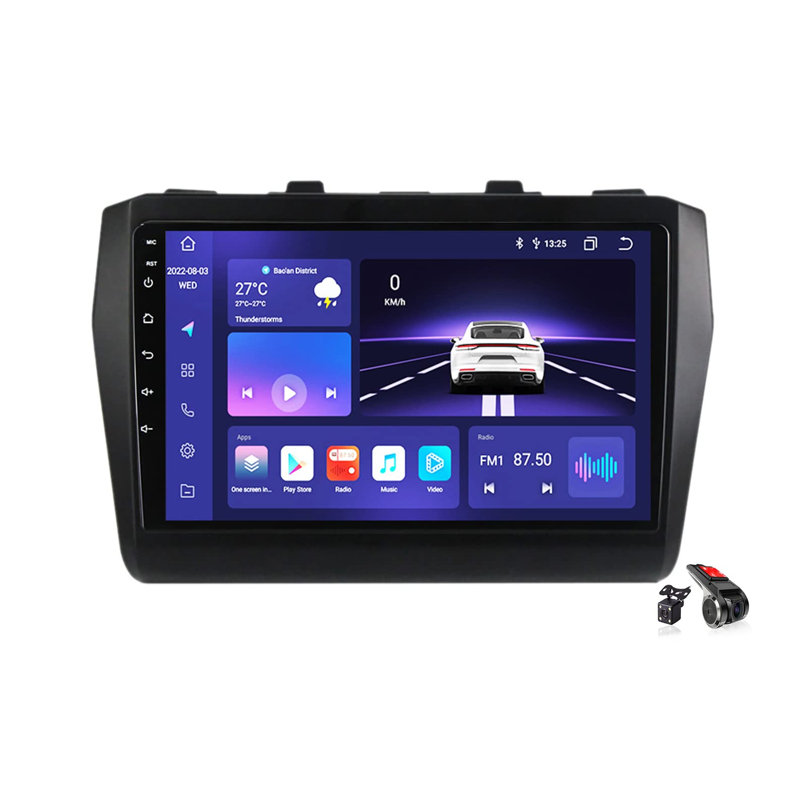 Amazon | Android 12.0 Radio Double Din車載ステレオ Suzuki Swift