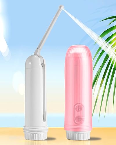 Bidé eléctrico portátil para viajes, rociador de inodoro para limpieza de higiene personal, cuidado posparto calmante y alivio de hemorroides