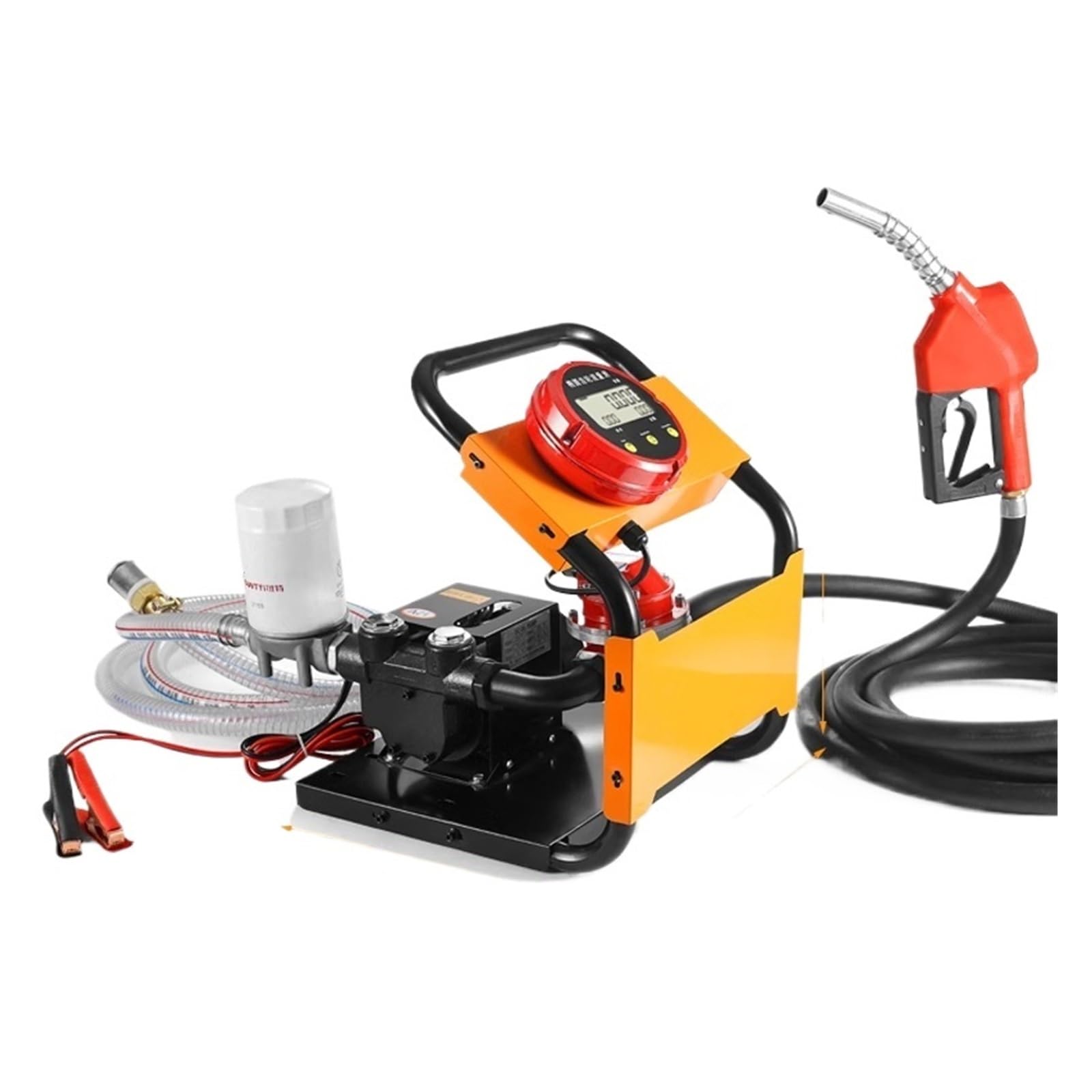Dozownik paliwa 12 V/24 V/220 V, montowana w pojeździe pompa oleju napędowego o dużym przepływie, mały zespół dozowania i wyceny do oleju transformatorowego naftowo-dieselowego(220)