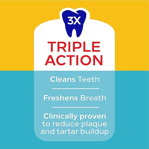 Miniatura 4 de Pedigree DENTASTIX - Golosinas dentales para perros grandes, sabor original, 59.96 onzas, paquete múltiple (72 golosinas)