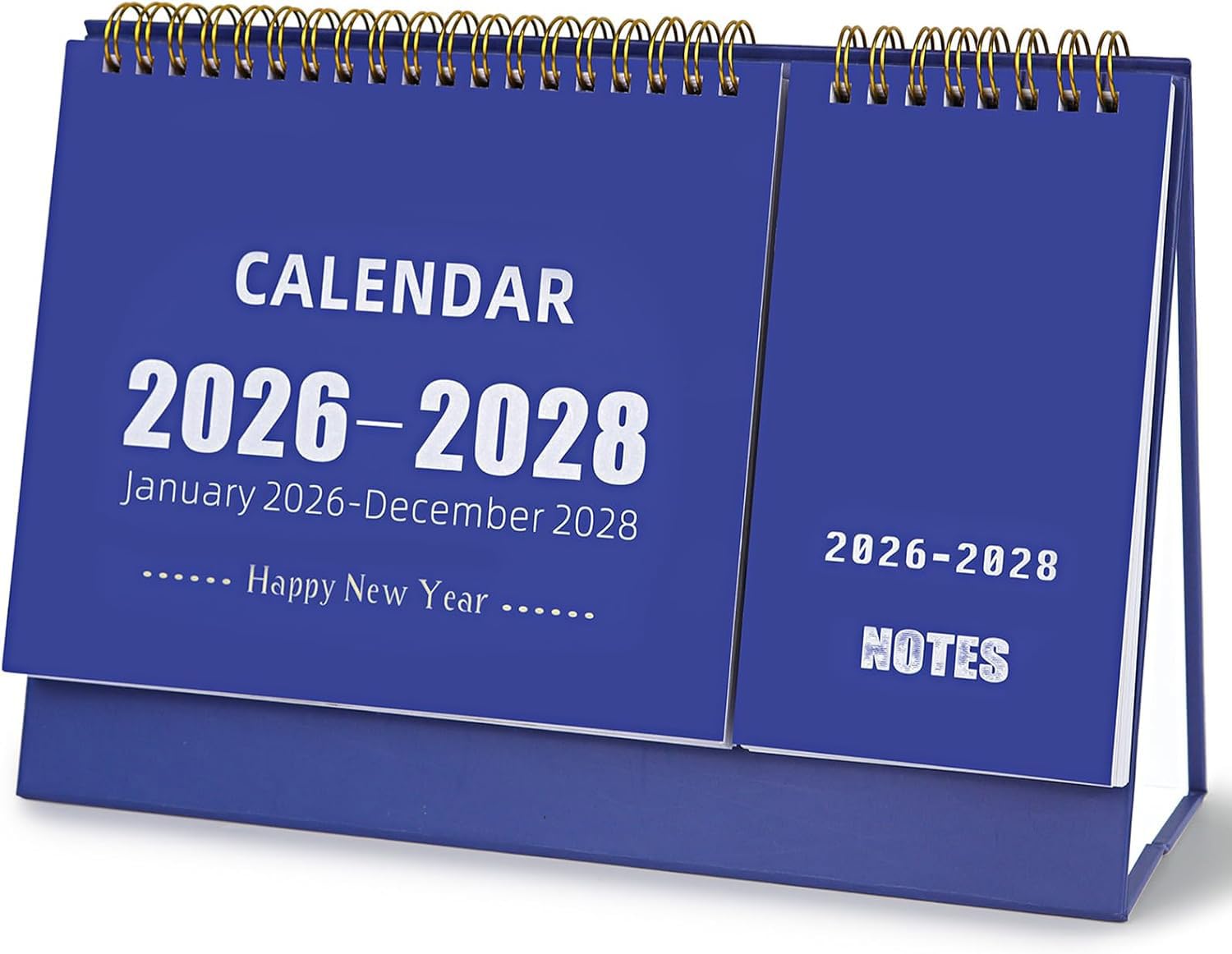 ZEEYUAN Desk Calendar 2026-2028 Monthly Desktop Calendar Runs from Jan. 2026 to Dec. 2028, 36 Month Standing Flip Calendar with Thick Paper — image 1