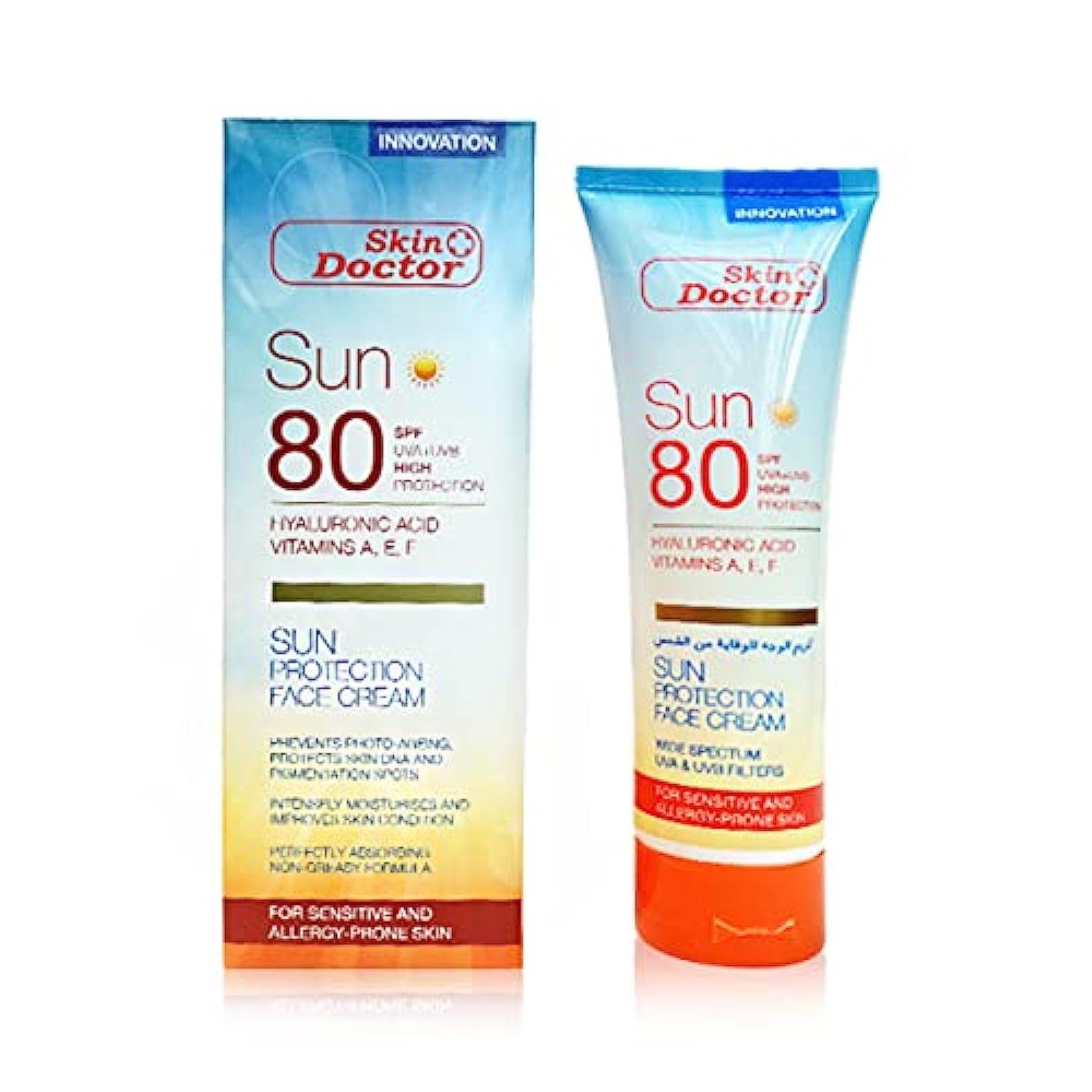 xyl Skin Doctor Sun Protection Face Cream with Spf80 - 150ml