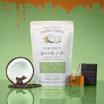 Amazon.com : Exotic Coffee Coconut, Hone, Caramel and Chocolate
