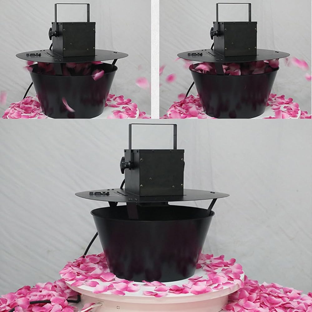Lanciatore di Petali di coriandoli, sparatutto di Petali con Telecomando Wireless sospeso, per Matrimoni, concerti e Eventi teatrali+