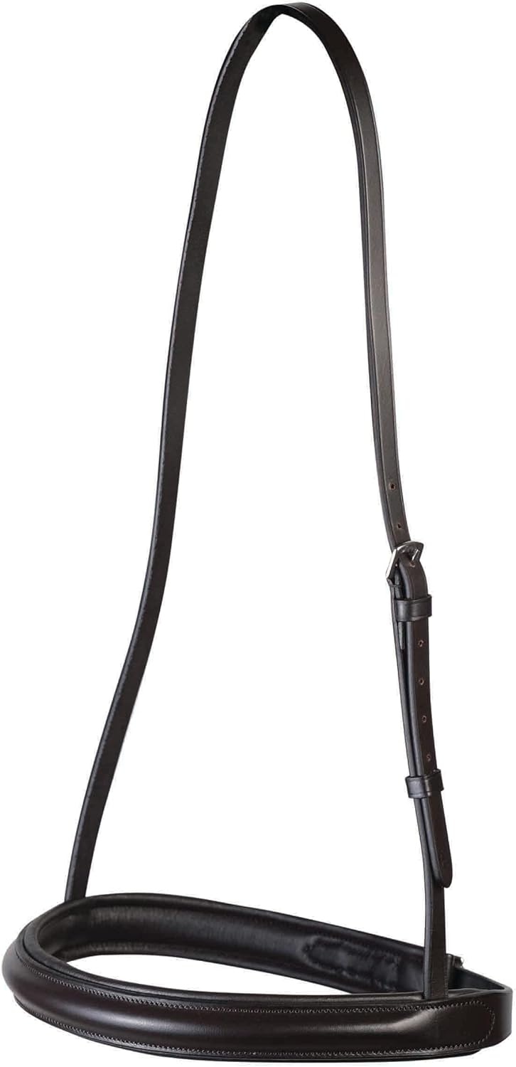 Collegiate 必須の埋め込まれたキャベソンノーズバンド ポニー 茶色