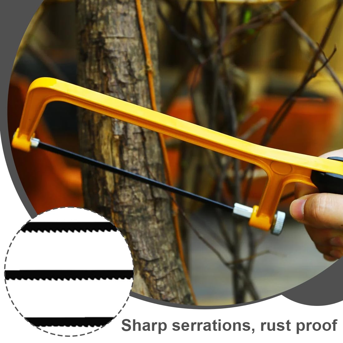 24 Lames Scie à Chantourner AEIOPRS 10/15/18/24 Dents - Bois Plastique Métal