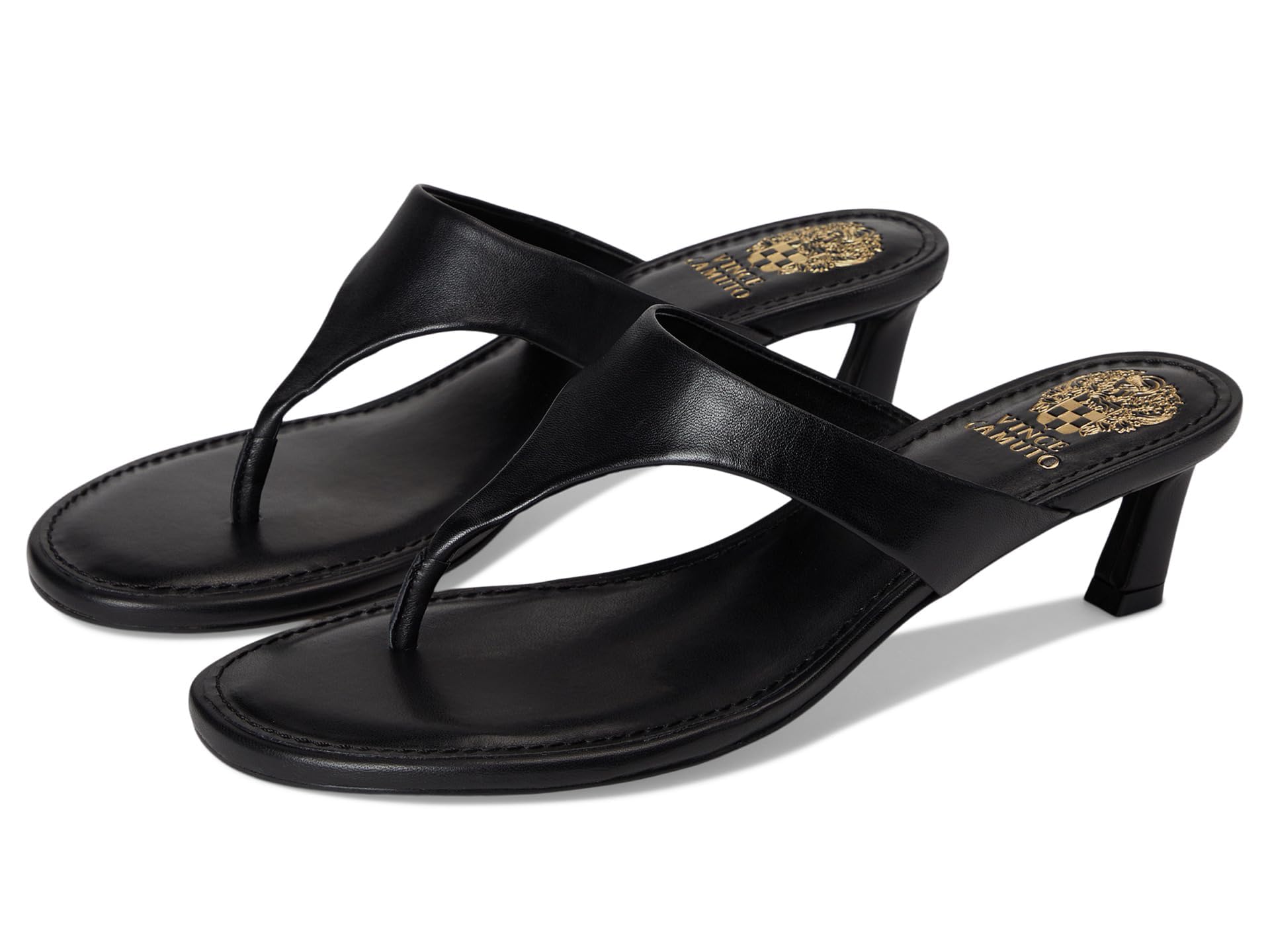 Vince Camuto Lina Thong Kitten Heel Sandals Sandali con taccoDonna