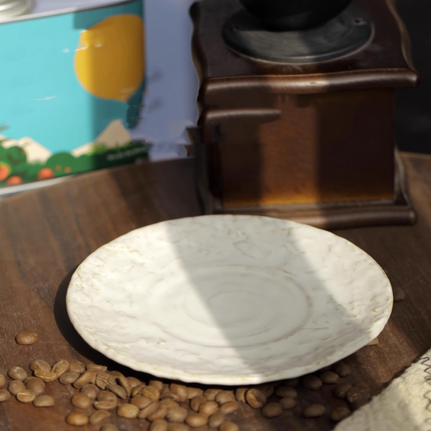 Retro Coffee Cup Saucer Set Minimalist Ceramic Cup-Color1