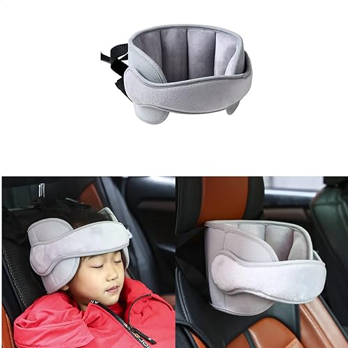 Miniatura 6 de Banda de soporte para la cabeza del asiento de automóvil, alivio del cuello del asiento de automóvil de seguridad, asiento de automóvil ajustable