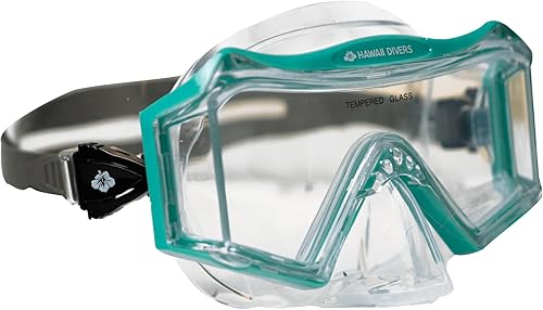 Miniatura 2 de Snorkel Mask Adult - Snorkel Mask Anti Fog Tri View, Swim Goggles Tempered Glass Lenses, Diving Mask Quick-Release Buckle, Swimming Goggles for Adult