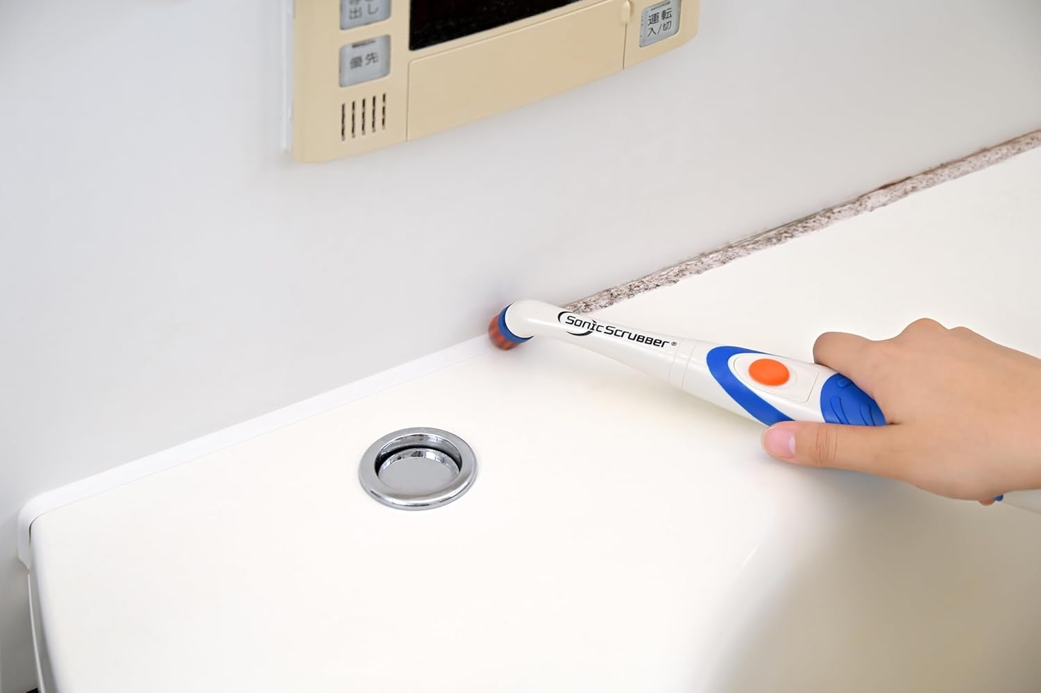 Japan International Commerce NXSB-JP Electric Cleaning Brush, Sonix Scrubber Body Set for Bust Toilet