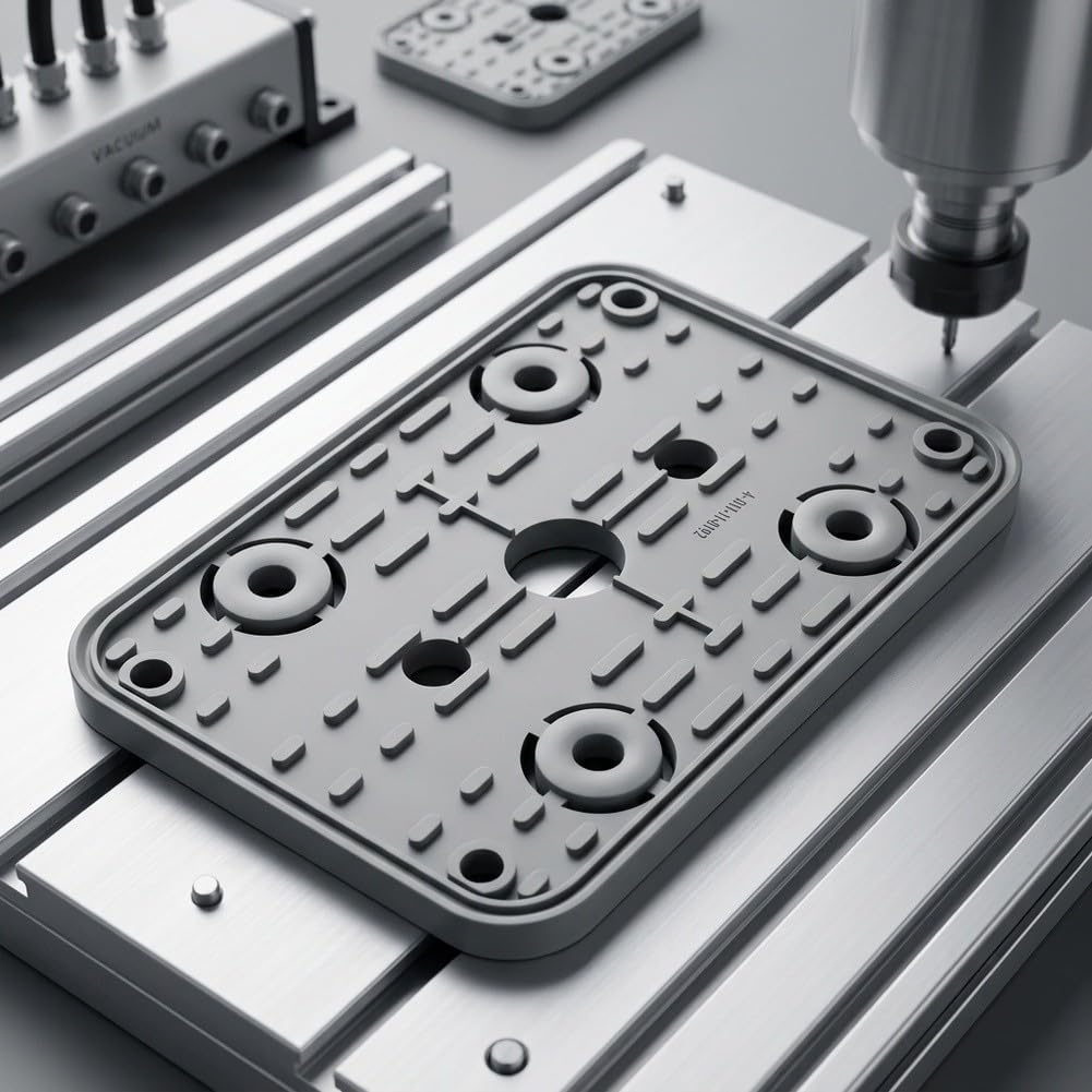 5 Stück für CNC-Vakuum-Saugnapf, 160 x 115 x 17 mm, für Bearbeitungszentrum