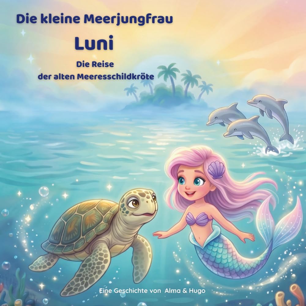 Die kleine Meerjungfrau Luni -Die Reise der alten Meeresschildkröte: Ein herzerwärmendes Unterwasser-Abenteuer über Freundschaft, Mut und die Suche ... (Die Abenteuer der kleinen Meerjungfrau Luni)