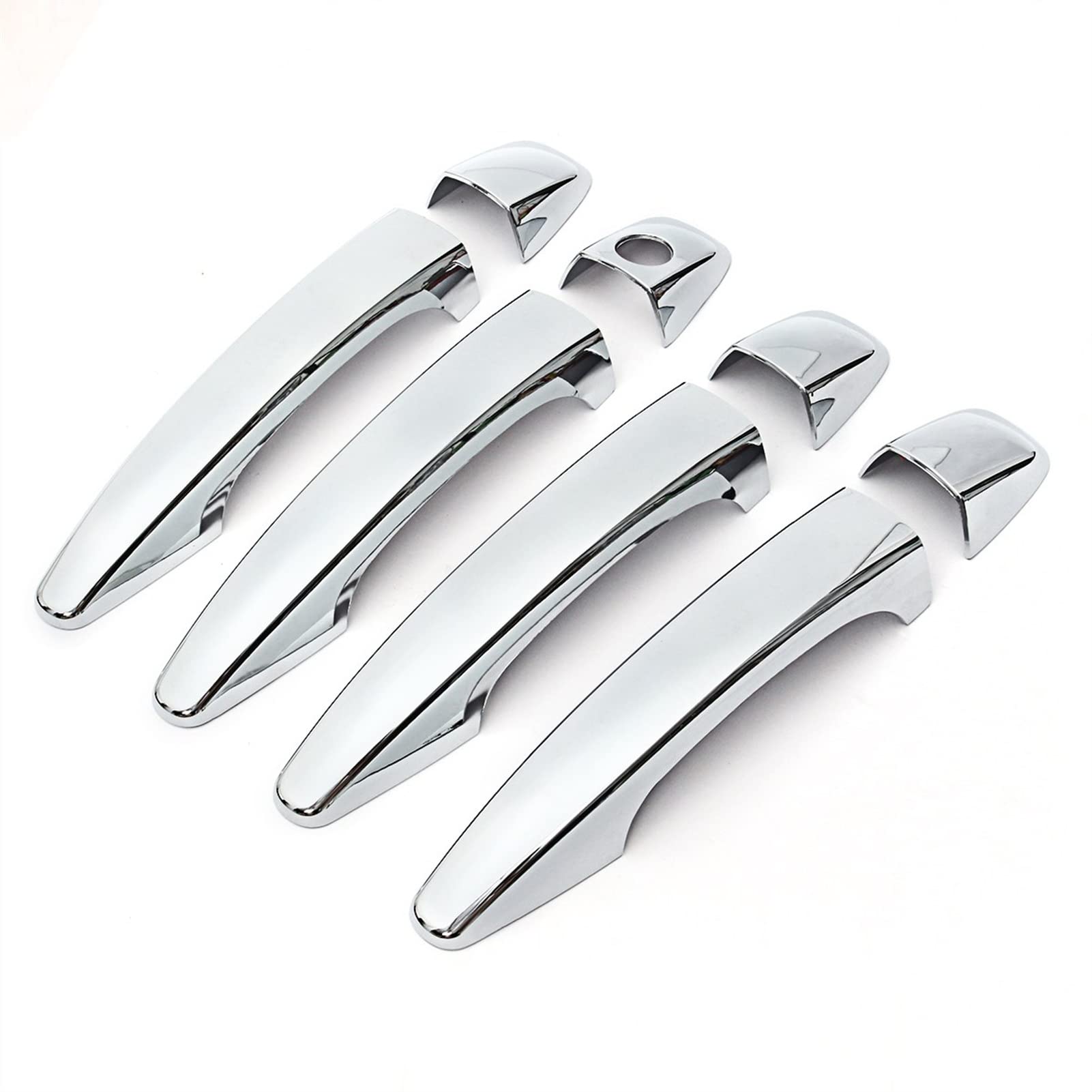 Rinkteea One Color Exterior Car Door Handle For Corolla Axio 2014-2018 Chrome Car Door Handle Cover Pad Sticker Overlay Styling Accessories