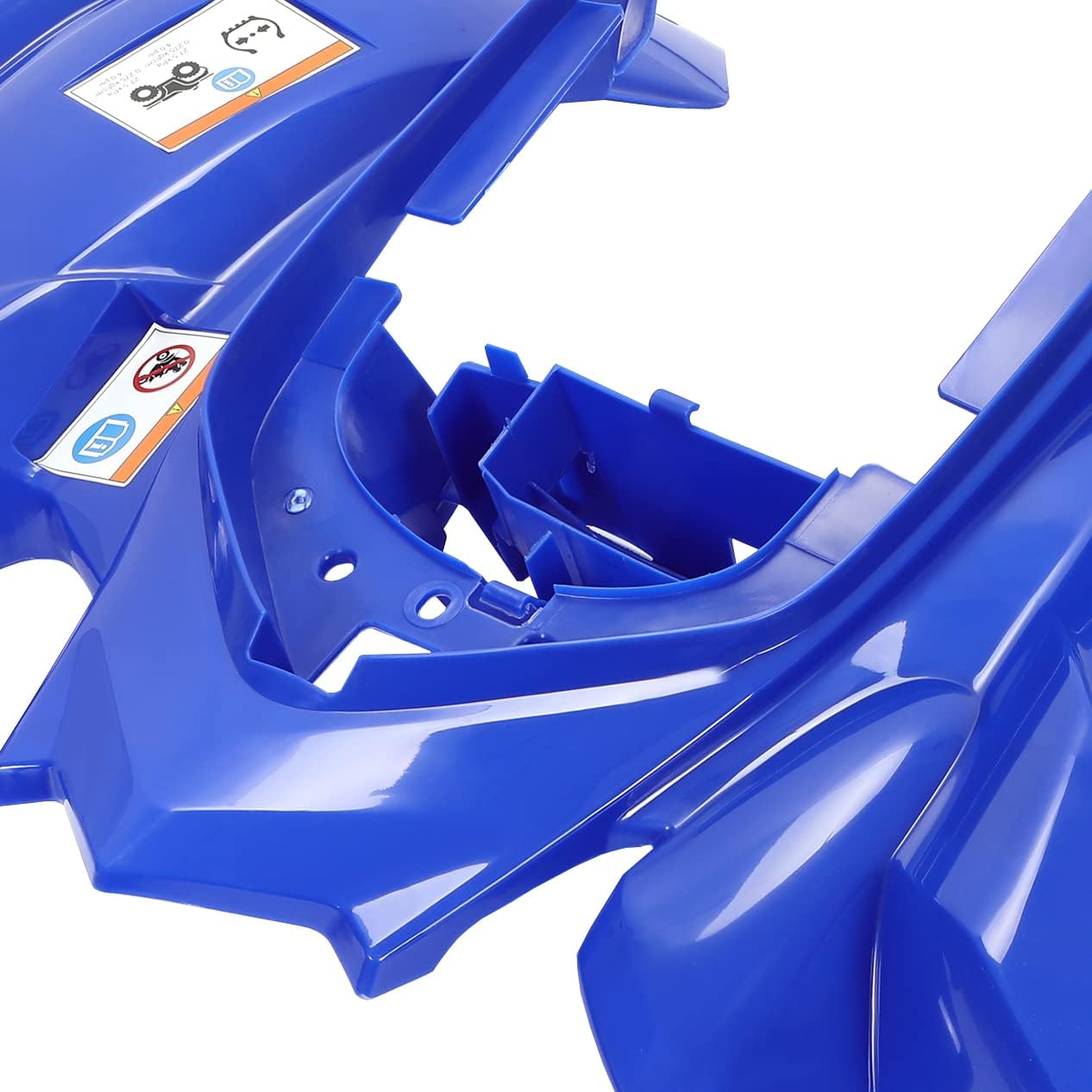 Front&Rear Fender Flares + Gas Cap + Tank Cover + Grille/Fender + Mesh Compatible with 2006-2025 YAMAHA Raptor 700 ATV Plastic Kit Bodywork Blue&White&Black