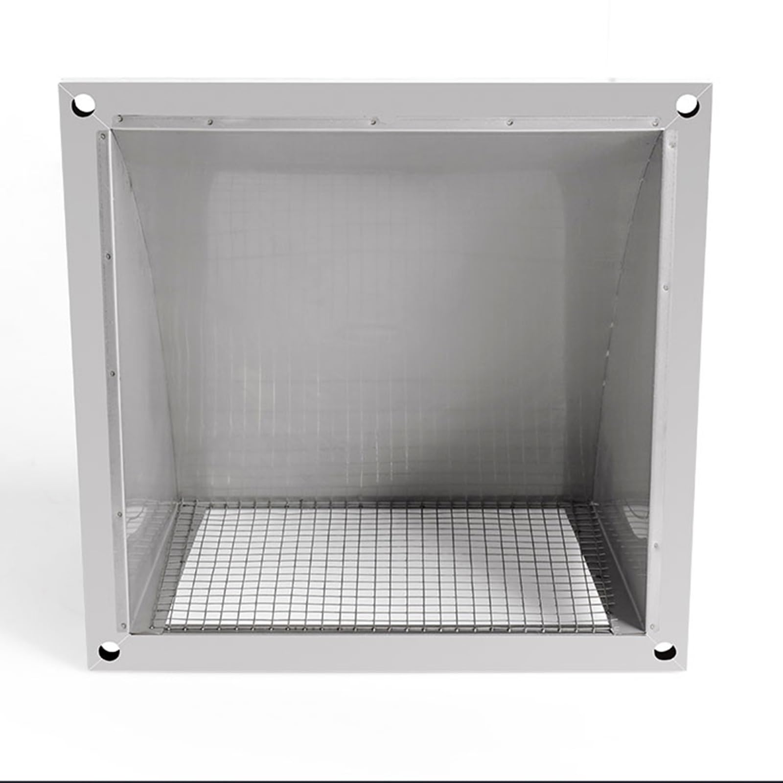 Ventilación Cuadrada De Acero Inoxidable con Malla Protectora En La Parte Inferior, Fácil De Instalar, Buena Ventilación.-10 Inch