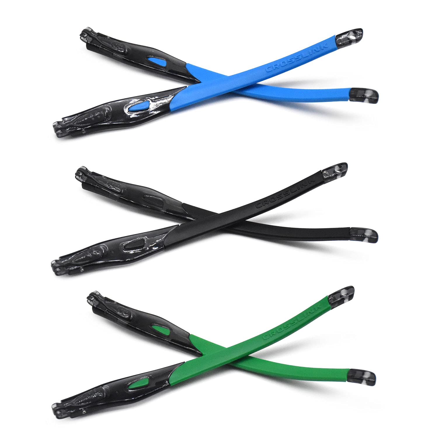 Patas de goma transparentes con marco negro para Crosslink Switch 6