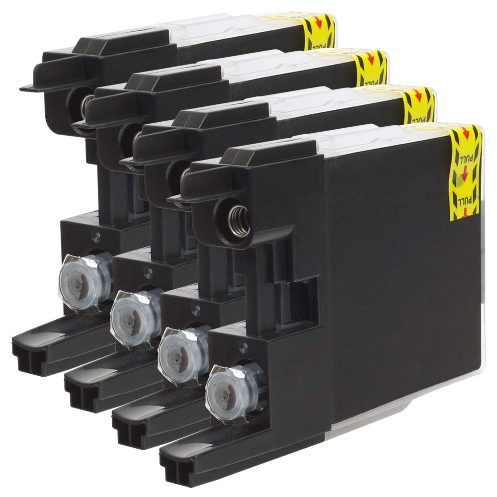 Amazon.co.jp: brother(ブラザー) 互換インク LC12-BK×4【ブラック4本