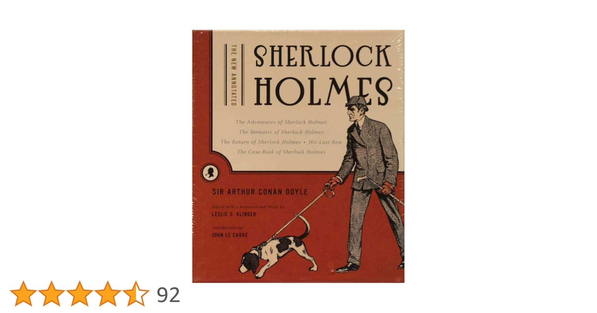 洋書 Sherlock Holmes: The New Annotated The New Annotated Sherlock Holmes - Vols. 1 & 2 The Short