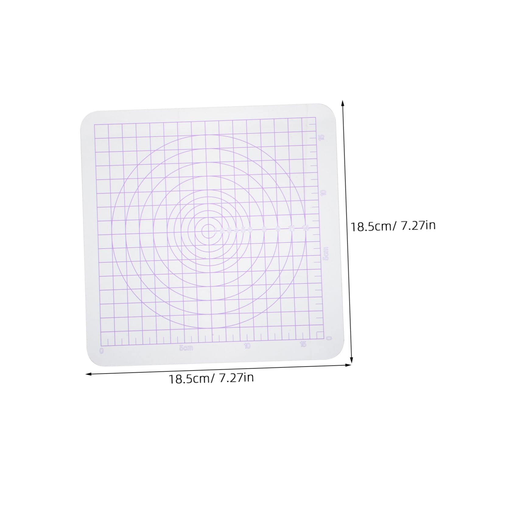 OSALADI Essential Clay Crafting Tool Square Pottery Press Board Acrylic Plate for DIY Sculpting Rolling Board Rounded Corners Versatile for Home or