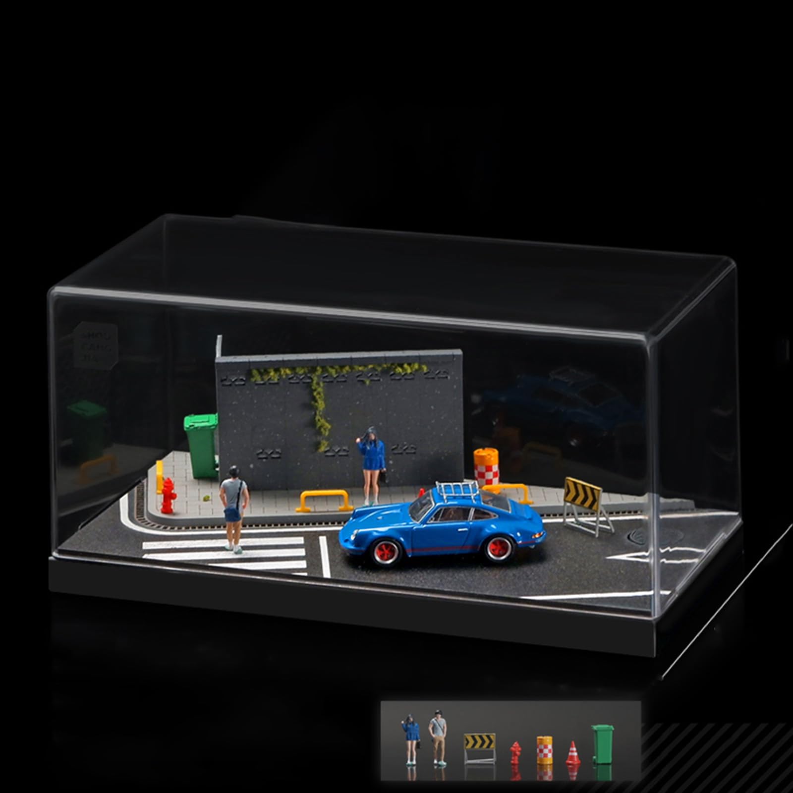 Amazon.co.jp: shoucangjia 1/64スケール ミニカー ディスプレイケース