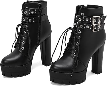 Amazon.com | ZKXYFFS Women Fashion Ankle Boots Round Toe