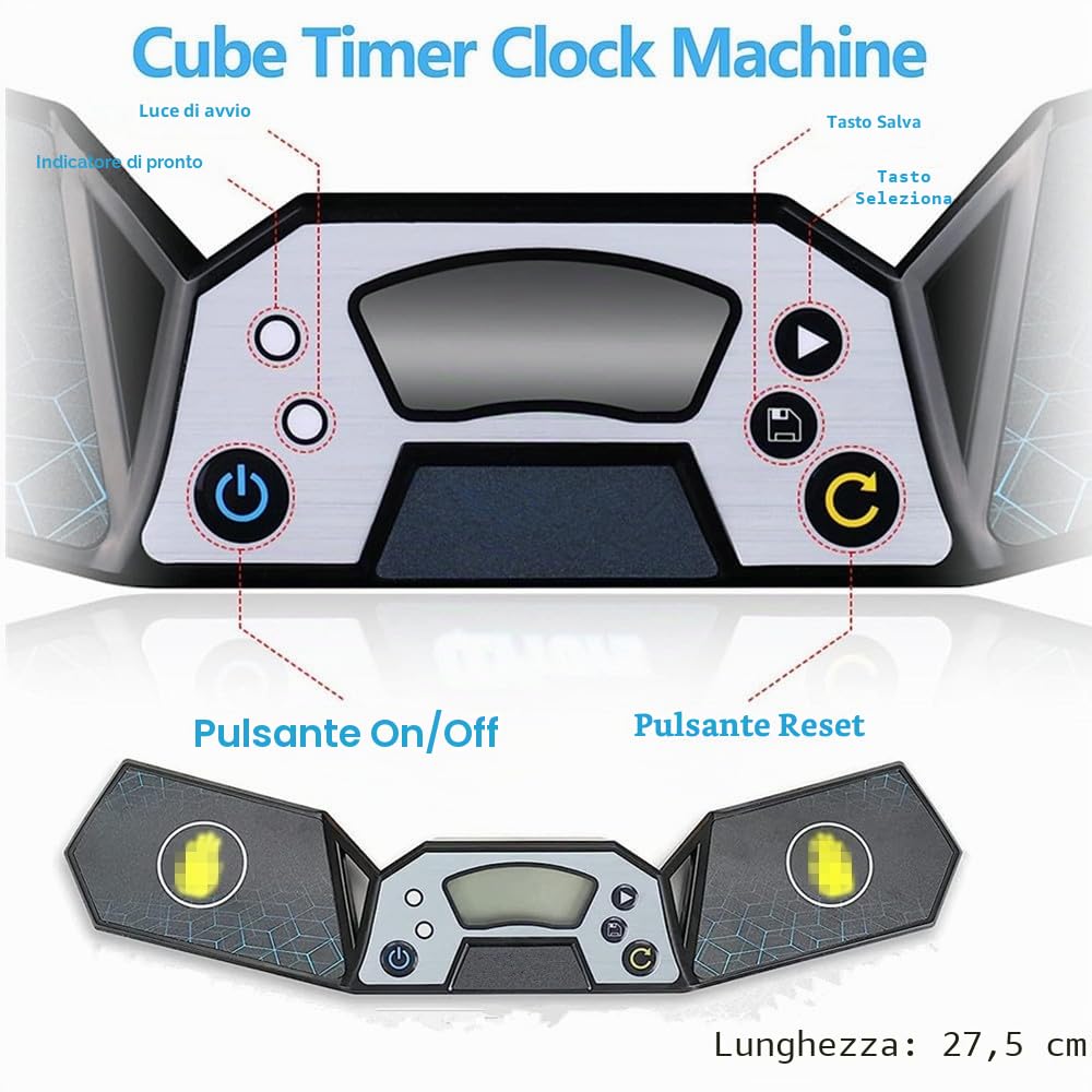Timer di velocità, controllo tattile professionale con display, calcolo automatico per competizioni, regalo educativo per bambini