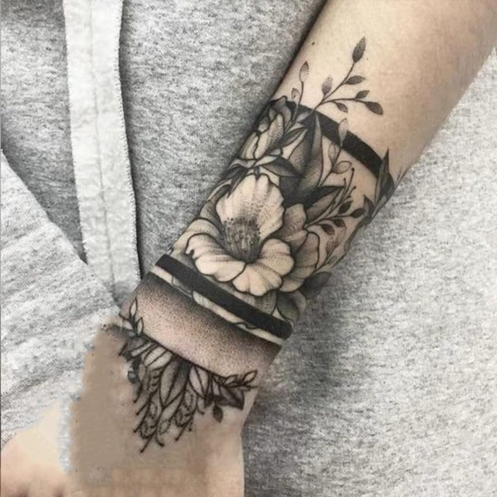 Fake Tattoos Small Temporary Tattoos Realistic Temporary Tatoo for Men Women Hand Waterproof Fake Tattoos That Look Real And Last Long temporary hand tattoo Love Sticker 2 pcs (Temporary Tattoos Sticker 1)