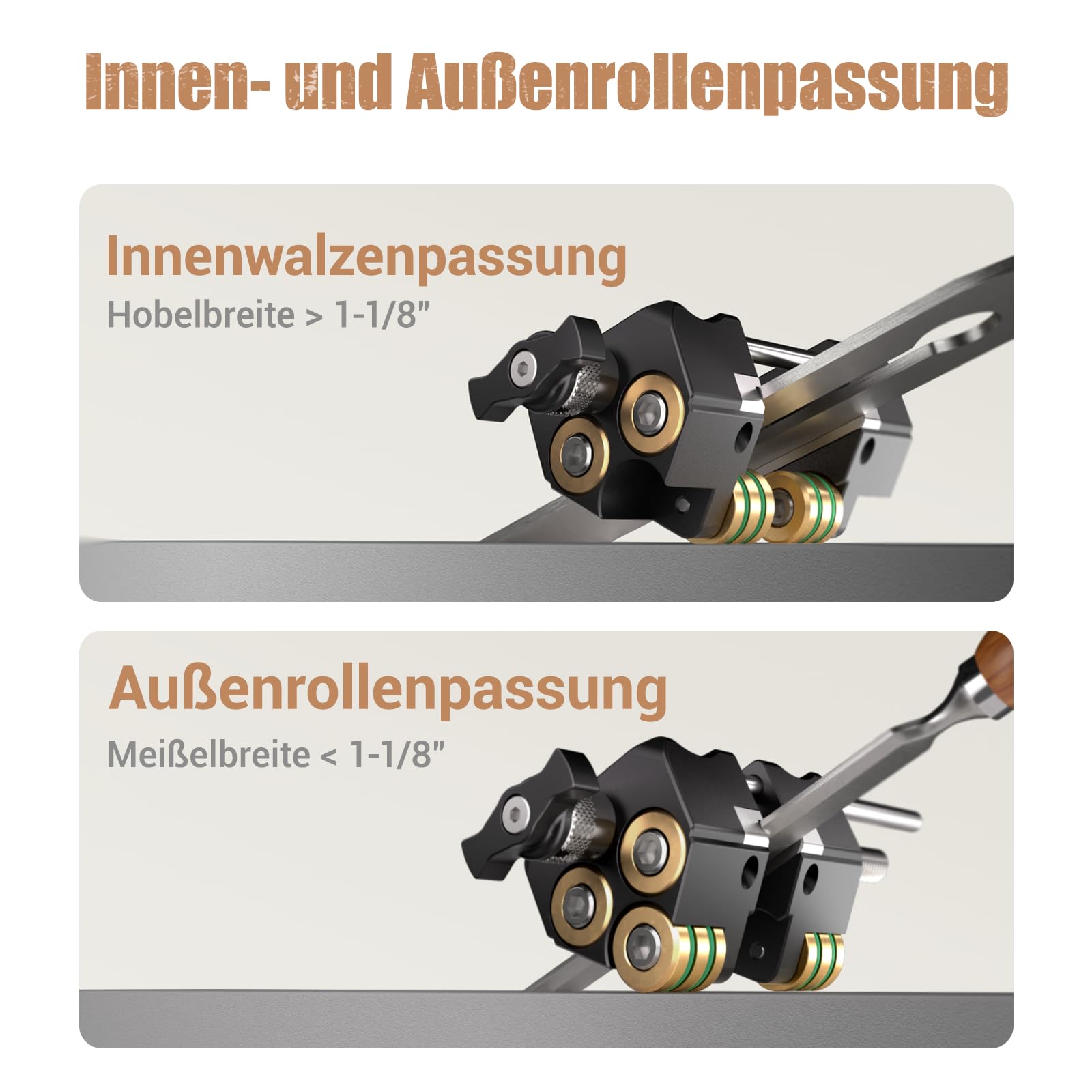 HONGDUI Kit de afilado de cinceles con guía de afilado, medidor de ángulo ajustable y accesorio de ángulo de afilar para herramientas de carpintería para cinceles y planos de 0.1 a 3.2 pulgadas