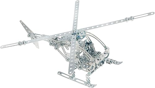 Miniatura 3 de Eitech Juego de construcción de helicóptero del ejército, juguete educativo STEM, introducción a la ingeniería y aprendizaje STEAM, construcción y