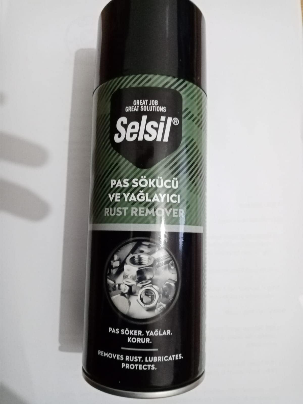 Selsil Środek do usuwania rdzy i smaru w sprayu, 400 ml, 1 sztuka