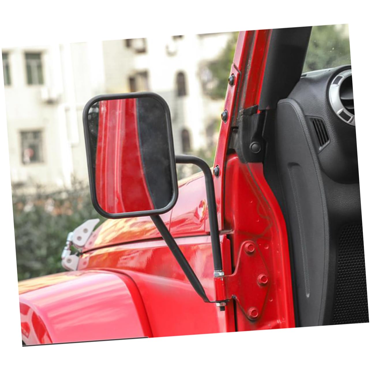 Rétroviseur Latéral pour Camionnette Accessoires de Rétroviseur Couleur Noire