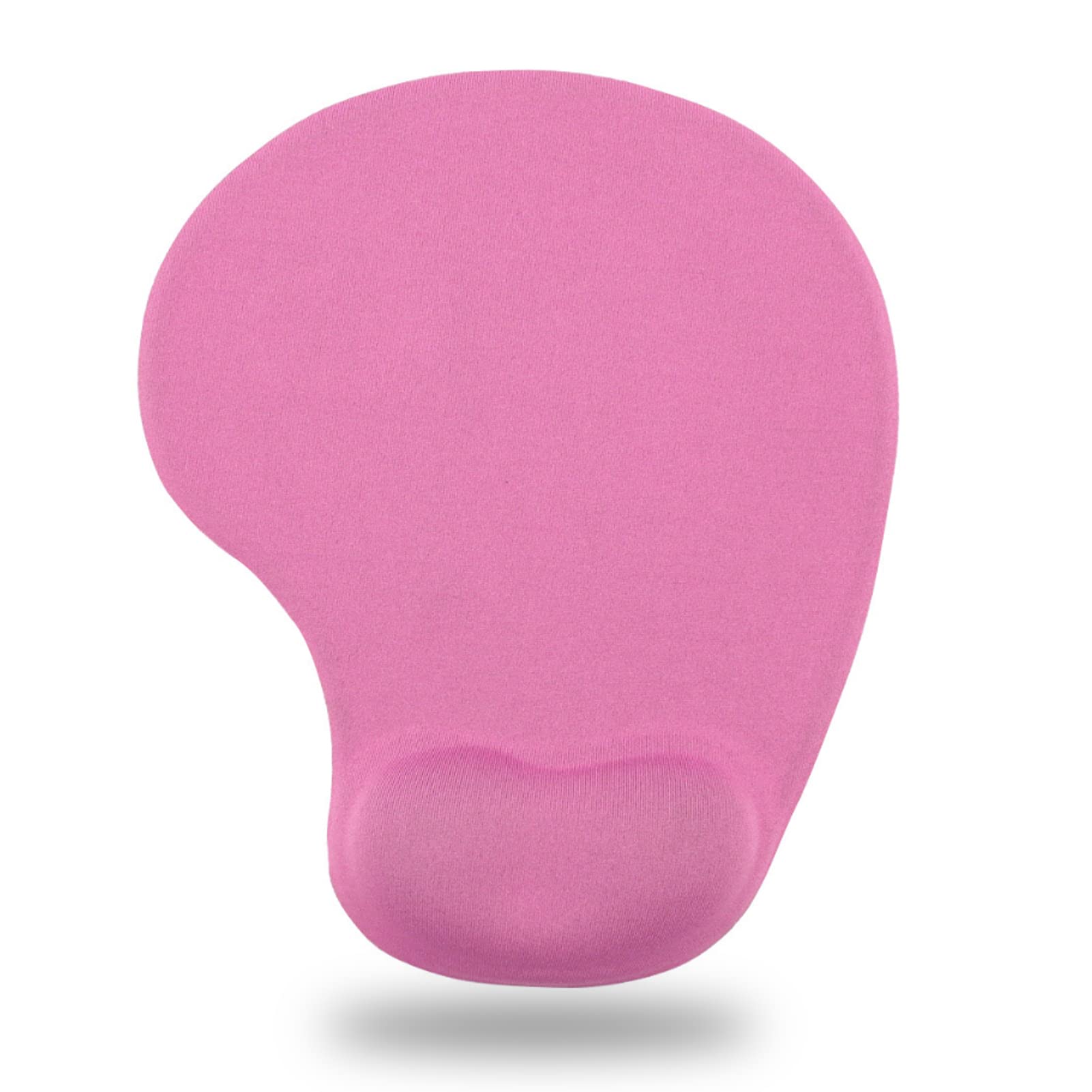 Beauenty Mouse Pad Gaming Mouse Pad Non Slip Rubber Base,Slip Rubber with Stitched Edges,mouse Pad with Wrist Rest,desktop Anti-Slip Mice Mat (Pink)