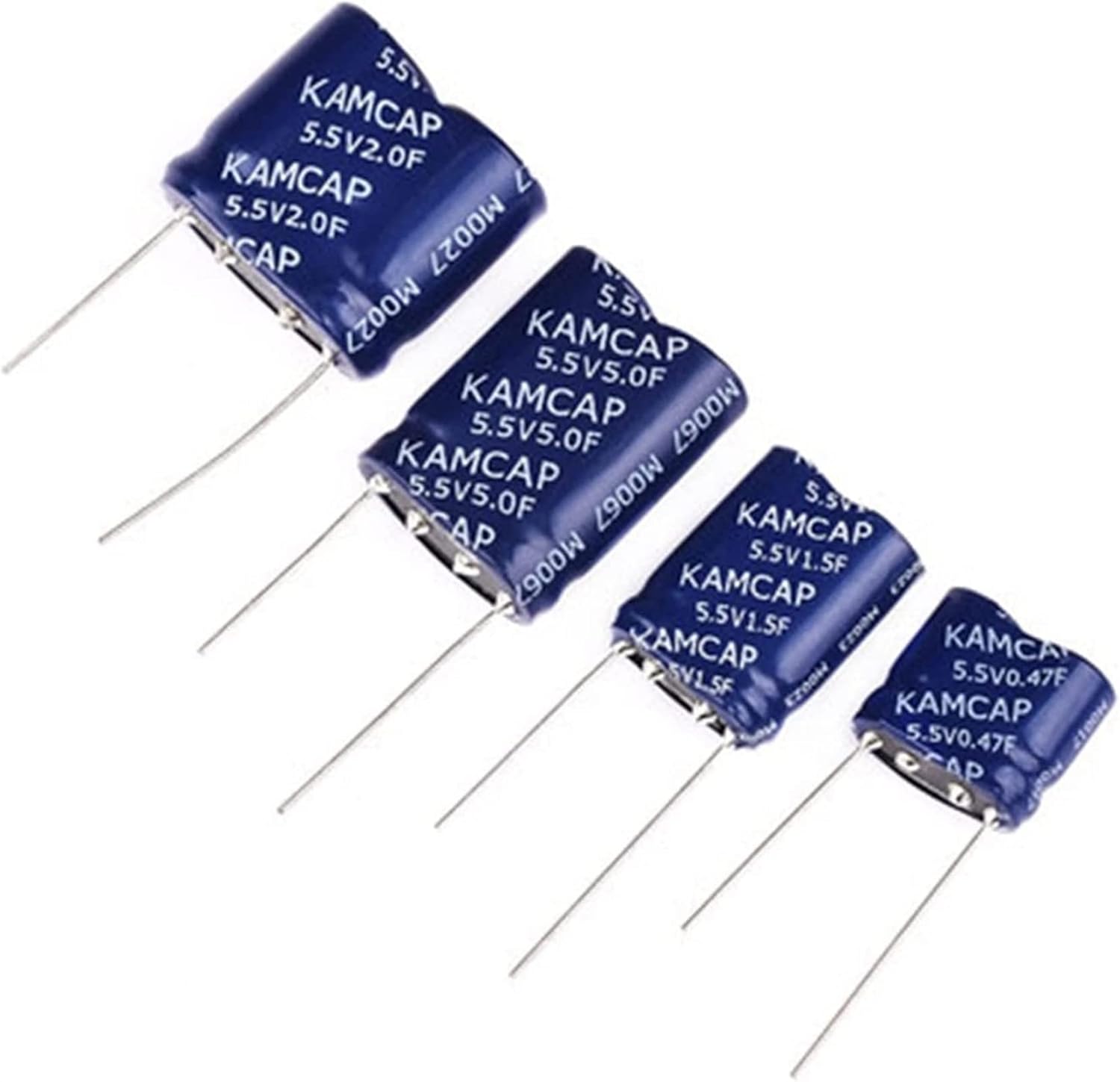 ROWITA Capacitor kit 1PCS Super Capacitor Farad Capacitor Combination Type 5.5V 0