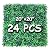 Decwin 20''x20'' 24 Pieces Artificial Hedge Boxwood Panels Faux Topiary Hedge Wall Privacy Screen Hedge Plants UV Stable for Indoor Outdoor Decor Garden Fence Grass Wall Backdrop