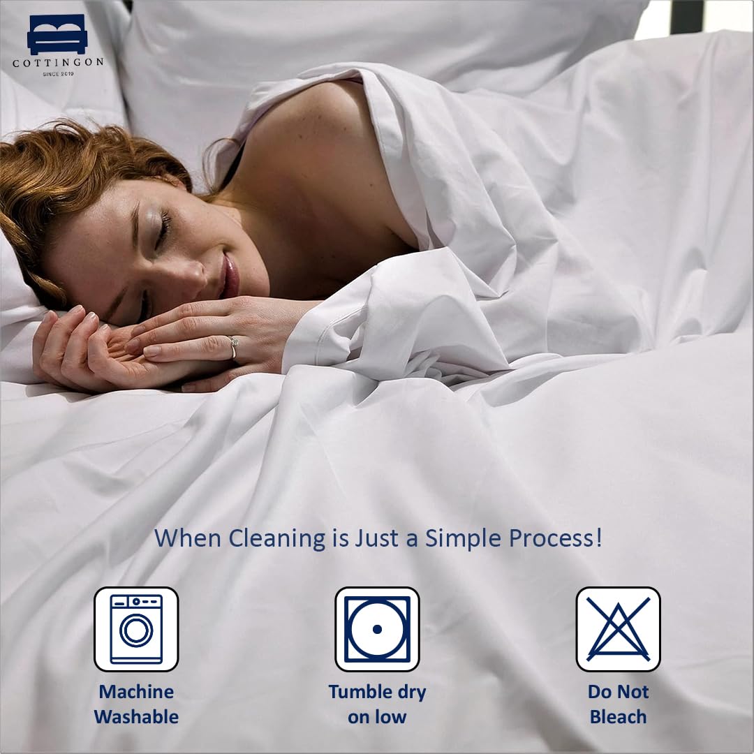 Best Split Top King Sheets for 2026: Top 5 Picks 3 Cottingon 4 Piece Flex Head King Sheet Set, Top 34 Inch Split Sheets for Sleep N — product photo